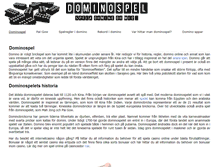 Tablet Screenshot of dominospel.se